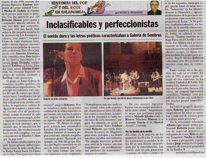 Foto concierto en La Rúa.