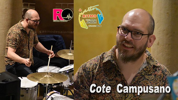 Cote Campusano y su batería.