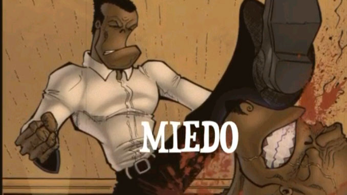Cartel "Miedo"